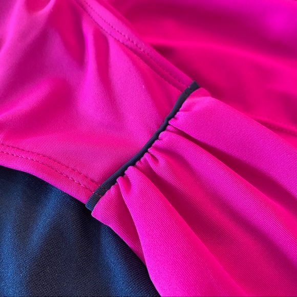 PANACHE Veronica Magenta Tankini 36FF Top/ Size 16 Bottom - Picture 8 of 12